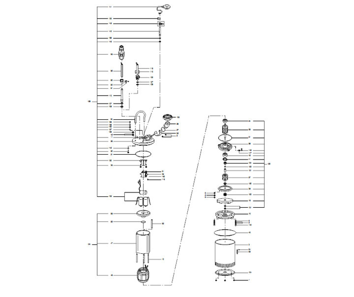 GRUNDFOS Tauchmotorpumpe DW.50.08.A1 Art. 96090201