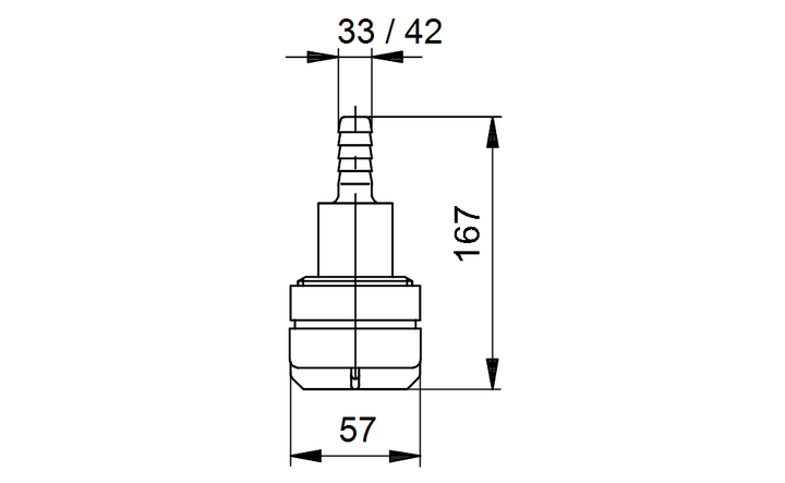 GRUNDFOS Zubehör Für Dosierpumpe Fußventil Art. 96527116