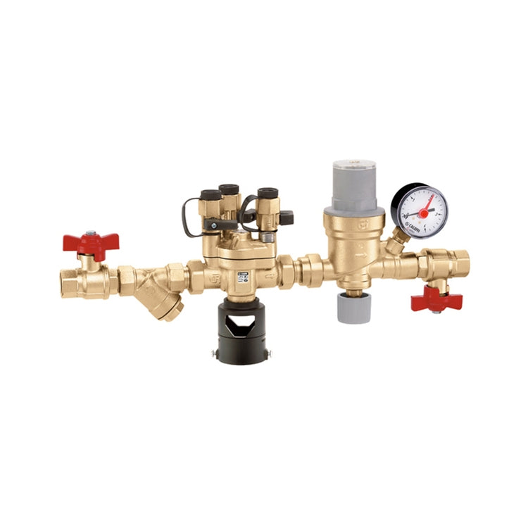 Caleffi Ladeset mit BA-Trennschalter, Y-Filter und Absperrventil, Anschluss 1/2 Zoll 574000