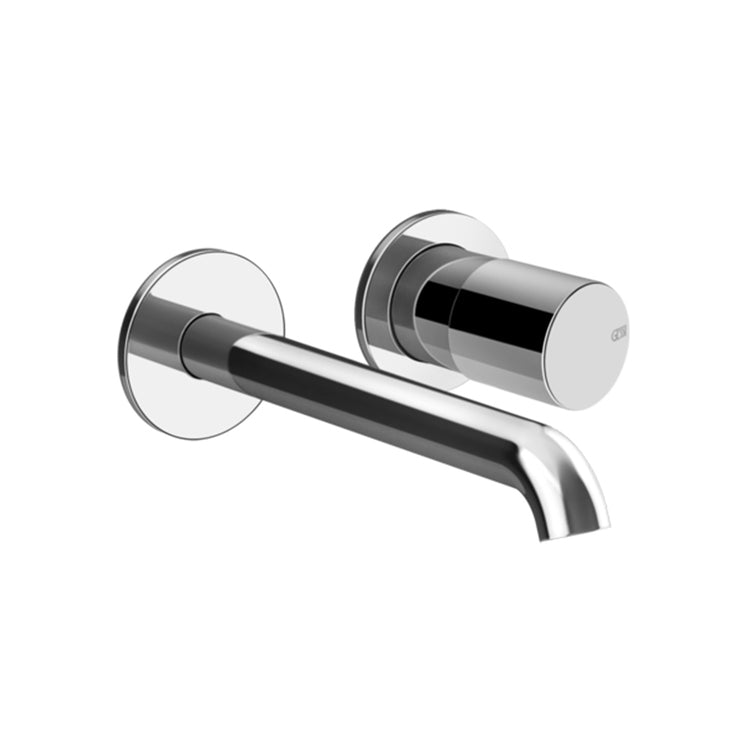 Gessi Waschtischmischer, wandmontiert, ohne Einbauteil, verchromt HABITO 70088#031