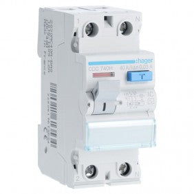Hager CDC740H Fehlerstrom-Schutzschalter 2P 40 A 30 mA AC