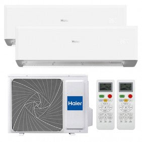 Haier Revive 9000+9000 Dualsplit-Klimaanlage 2,5 kW+2,5 kW