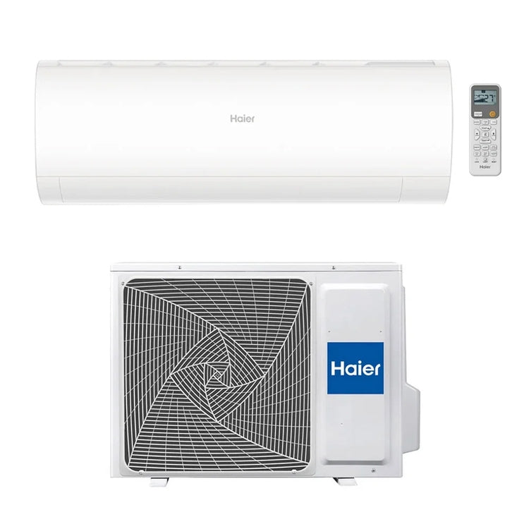 Haier Monosplit-Klimagerät PEARL, Wandgerät, Inverter, WLAN – Außengerät 2,6 kW, Innengerät 9000 BTU 1U25YEPFRA-PRE+AS25PBPHRA-PRE