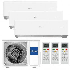 Haier Revive Dreisplit-Klimaanlage Revive Klimaanlage 2.5kW+2.5kW+3.5kW mit WLAN und R32 2,5 kW + 2,5 kW + 3,5 kW mit WLAN und R32