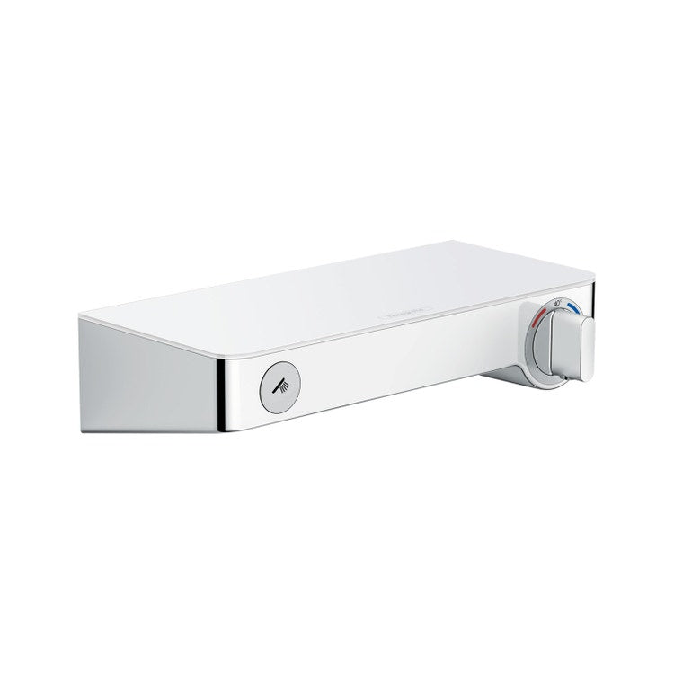 Hansgrohe Thermostat-Duschmischer 300, außen, Chrom- und Weißfinish SHOWER TABLET SELECT 13171400