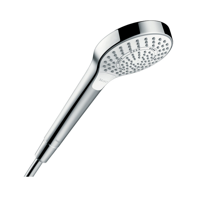 Hansgrohe Handbrause Multi, Chrom- und Weiß-Finish CROMA SELECT S 26800400