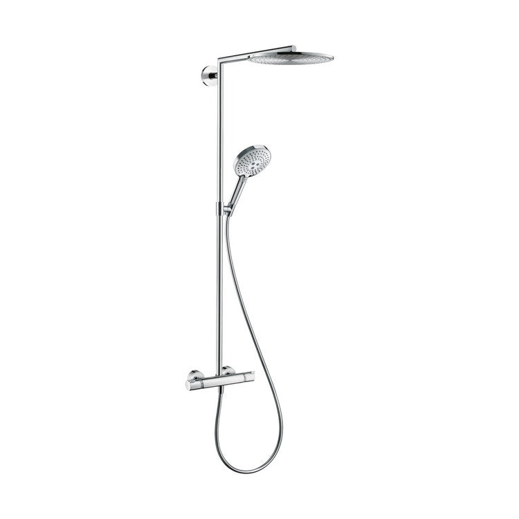 Hansgrohe Raindance Showerpipe 300, 1 Strahl, mit Thermostat, Chromoberfläche 27114000