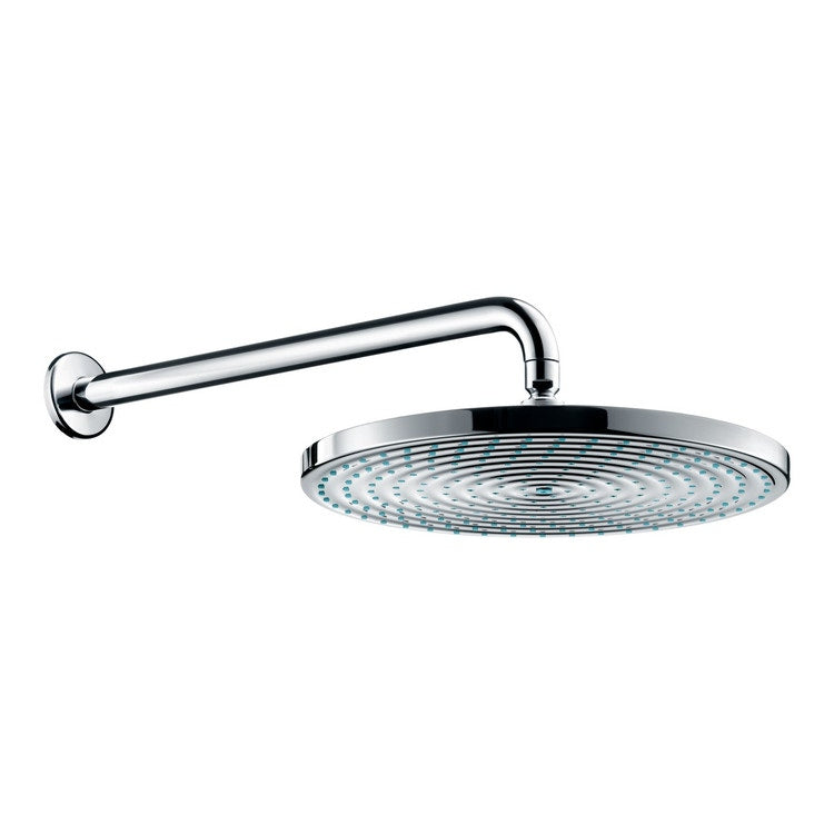 Hansgrohe Duschkopf 300, 1 Strahl, mit Duscharm 39 cm, Chrom-Finish RAINDANCE S 27493000