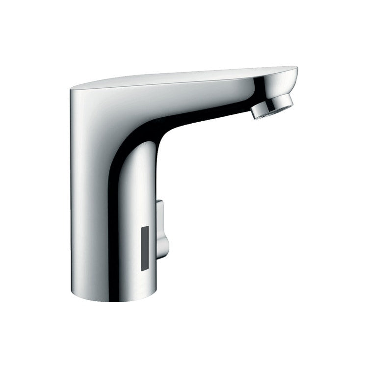 Hansgrohe Elektronischer Waschtischmischer, mit Temperaturregulierung und 230-V-Transformator, verchromt FOCUS 31173000