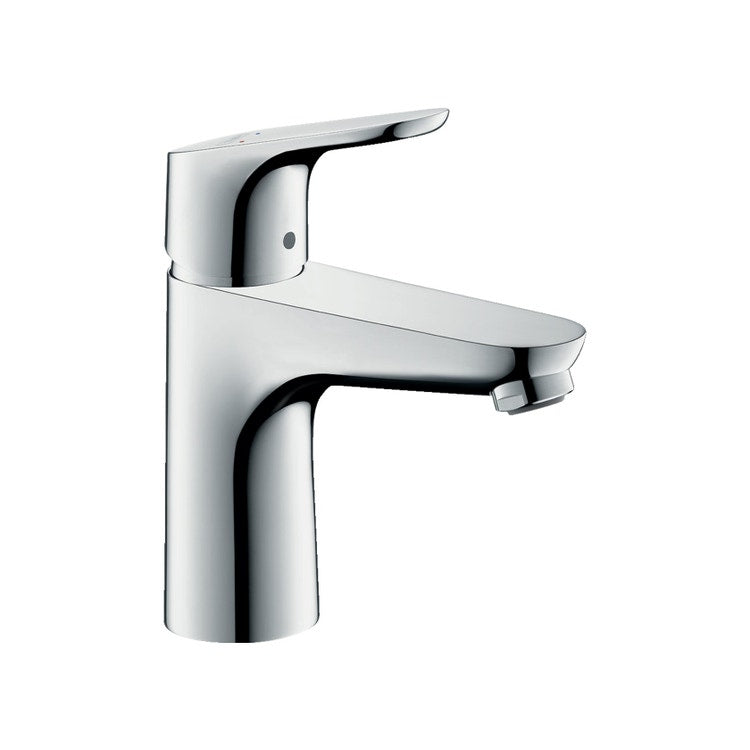 Hansgrohe Einhand-Waschtischarmatur 100, ohne Überlauf und Ablauf, Chromoberfläche FOCUS 31517000