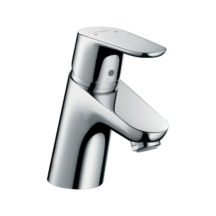 Hansgrohe Einhebel-Waschtischarmatur 70, mit Push-Open-Ablauf, Chrom-Finish FOCUS 31604000