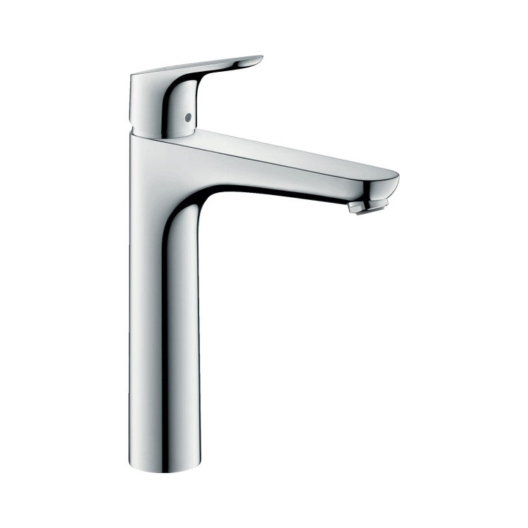 Hansgrohe Einhand-Waschtischarmatur 190, mit Pop-up und Ablauf, Chromoberfläche FOCUS 31608000