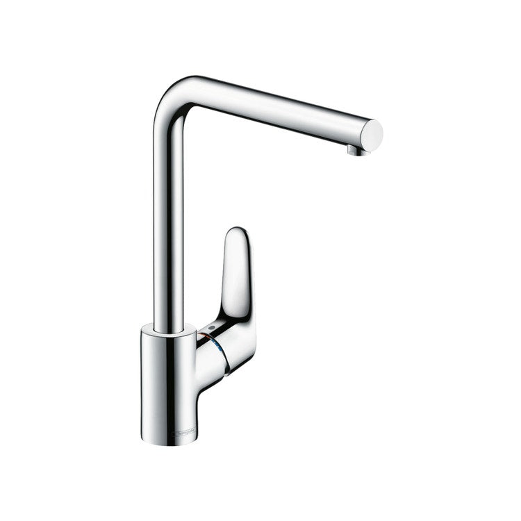 Hansgrohe Küchen-Einhebelmischer 280, mit schwenkbarem Auslauf, Chromoberfläche FOCUS 31817000