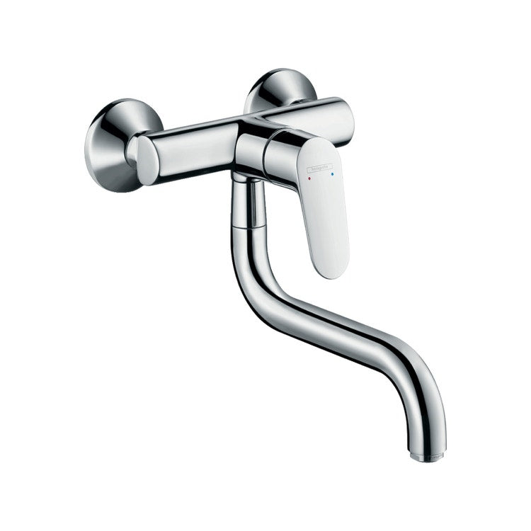 Hansgrohe Einhebel-Wandküchenarmatur, Chromoberfläche FOCUS 31825000