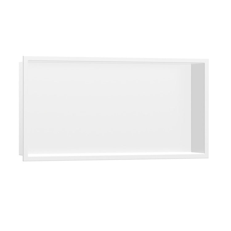 Hansgrohe Einbaunische mit integrierter Rahmen L. 60 H. 30 T. 10 cm, Weiß matt XTRASTORIS ORIGINAL 56064700
