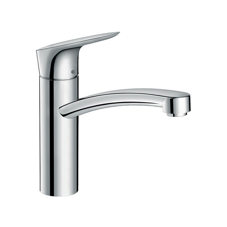Hansgrohe Einhandmischer H. 23 cm Küchenarmatur 160, Chromoberfläche LOGIS 71832000