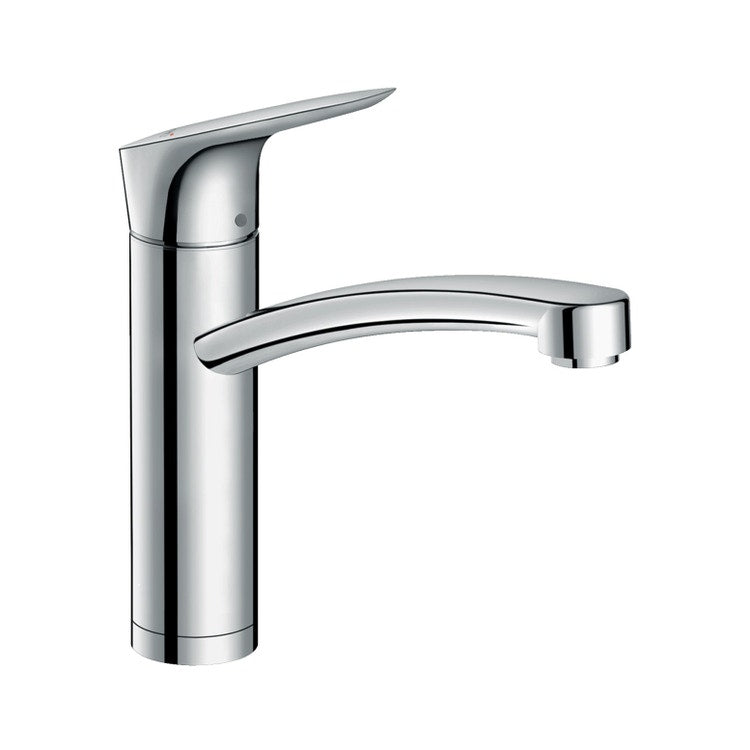 Hansgrohe Einhand-Küchenarmatur H. 25 cm, unter dem Fenster, Chromfinish LOGIS 71833000