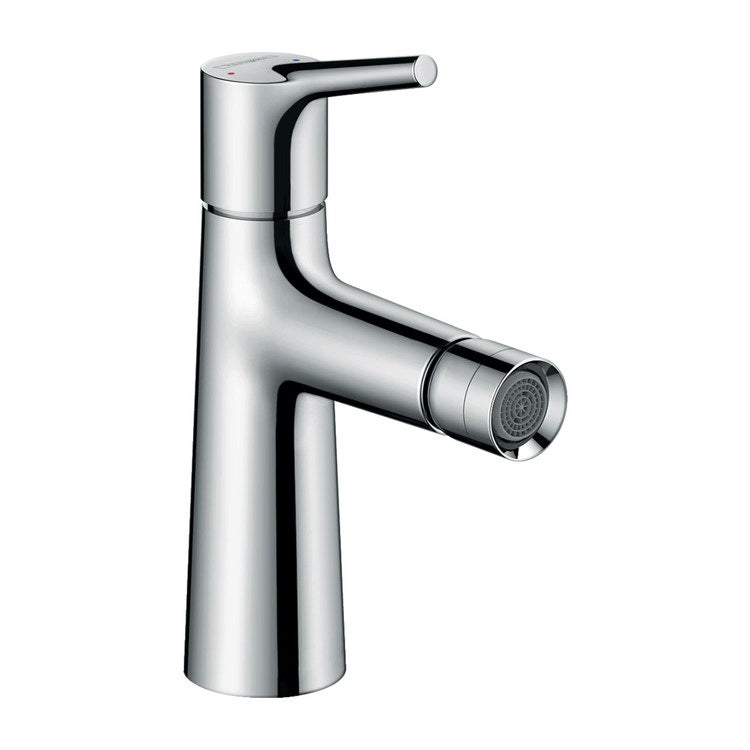 Hansgrohe Einhand-Bidetarmatur, mit Ablauf, Chromoberfläche TALIS S 72200000