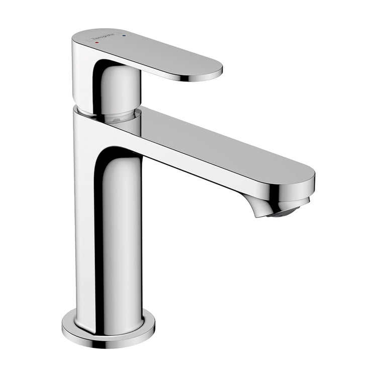 Hansgrohe Einhandmischer H. 17 cm, für Waschbecken, mit Ablauf, Chromoberfläche REBRIS S 72517000