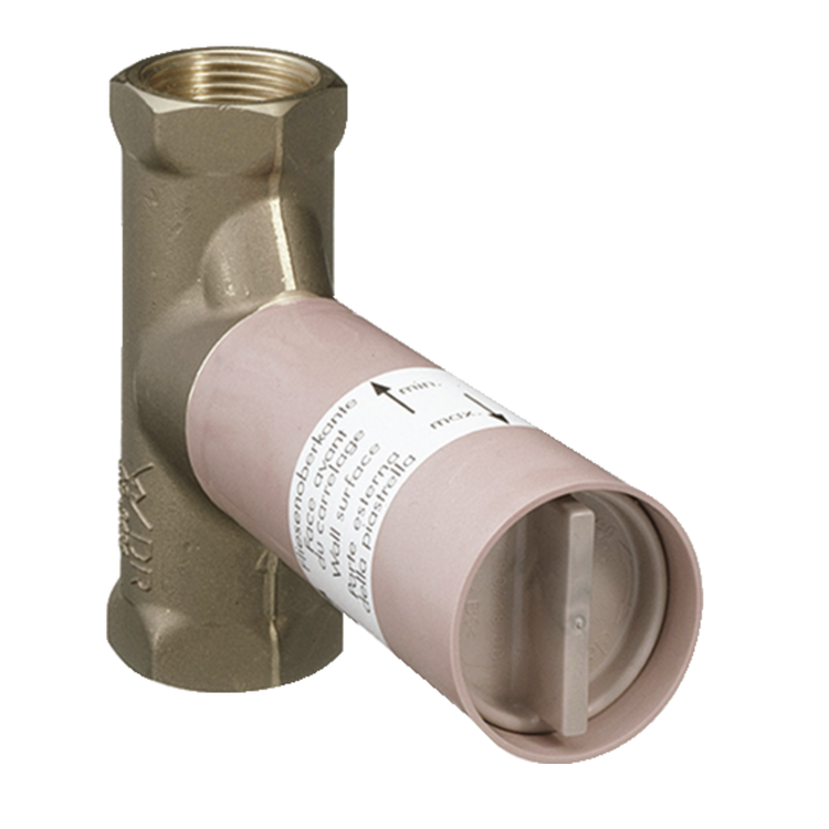 Hansgrohe Unterputzgehäuse 52 l/min Absperrventil Schaft 15973180
