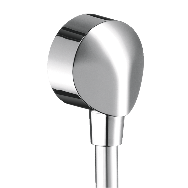 Hansgrohe Wandauslass E ohne Rückflussverhinderer, Chromoberfläche FIXFIT 27454000