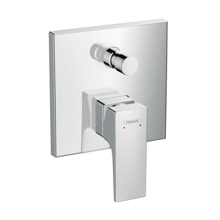 Hansgrohe Einhebel-Wannenmischer, Unterputz, mit Hebelgriff, Chromoberfläche METROPOL 32545000