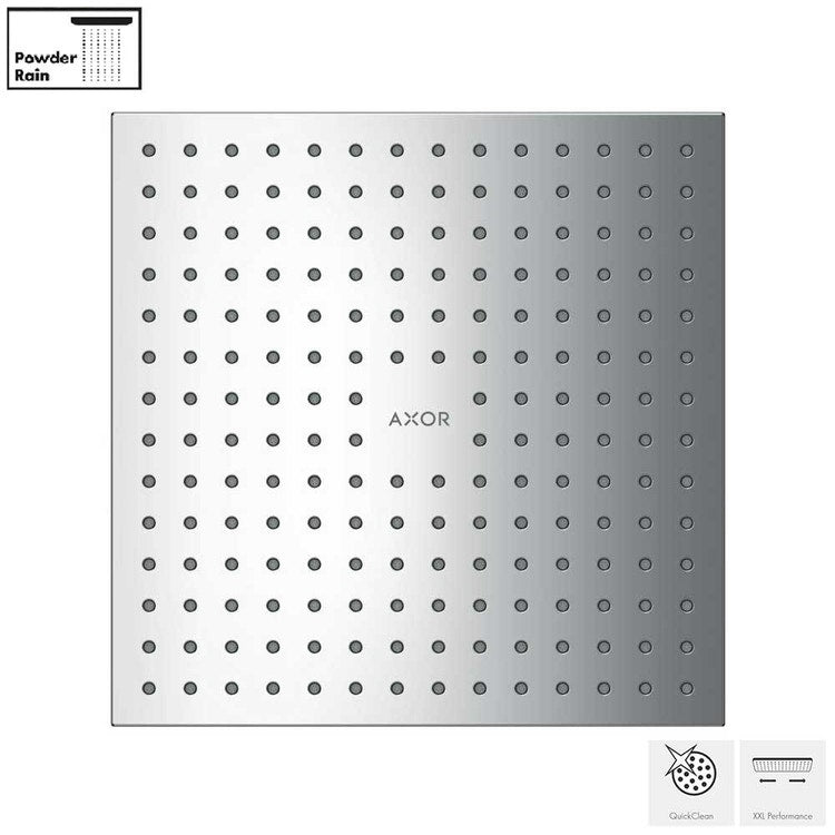 Axor Duschkopf 250/250 2 Strahl Decke bündig Chromoberfläche SHOWERSOLUTIONS 35313000
