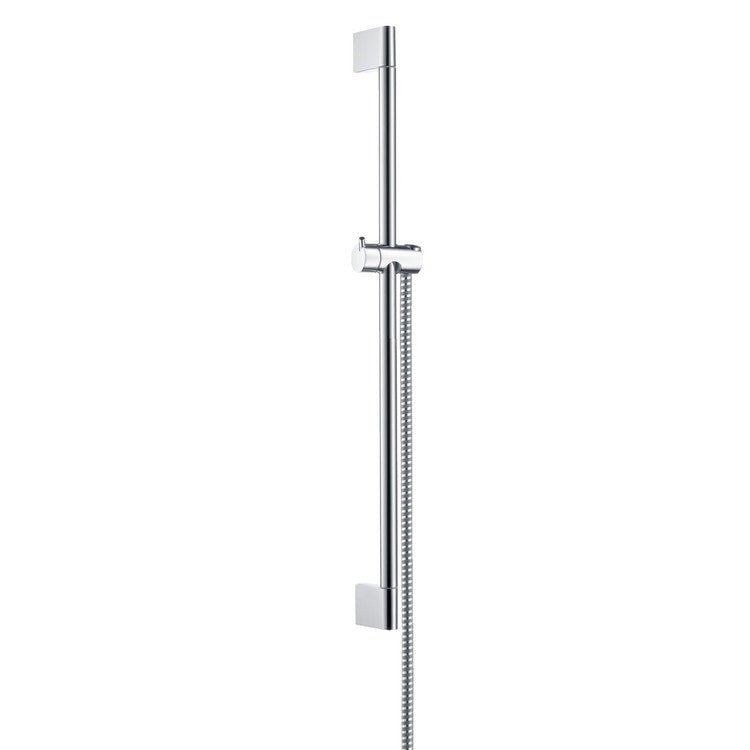 Hansgrohe Duschstange Crometta 67 cm, mit Duschschlauch, Chromfinish UNICA 27615000