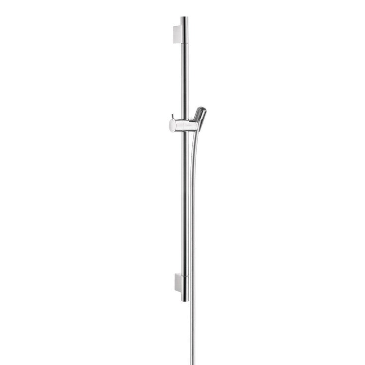 Hansgrohe Duschstange S puro 72 cm, mit Duschschlauch, Chromoberfläche UNICA 28632000