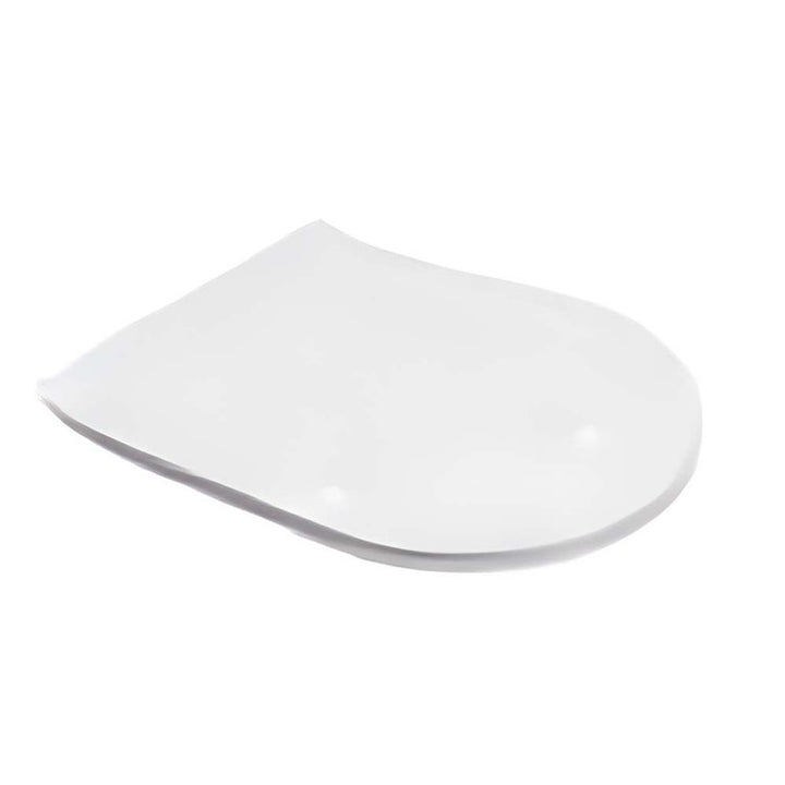Hatria Sitz aus duroplastischem Material mit langsamer Absenkung, Weiß, glänzende Oberfläche FUTURA/CENTRICA 00Y9D501