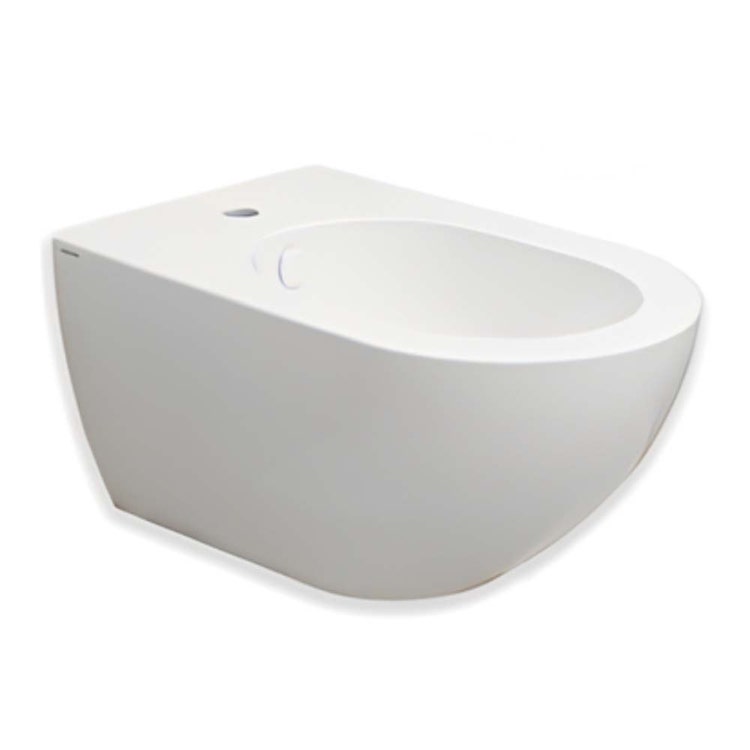 Hatria Wandhängendes Bidet, Weiß, matte Ausführung CENTRICA A0Y9DB25