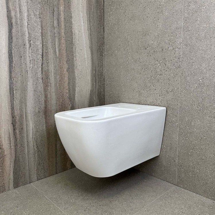Hatria Wandhängendes WC Pure Vortex, spülrandlos, Weiß, matte Oberfläche TECNA A0Y9DJ25