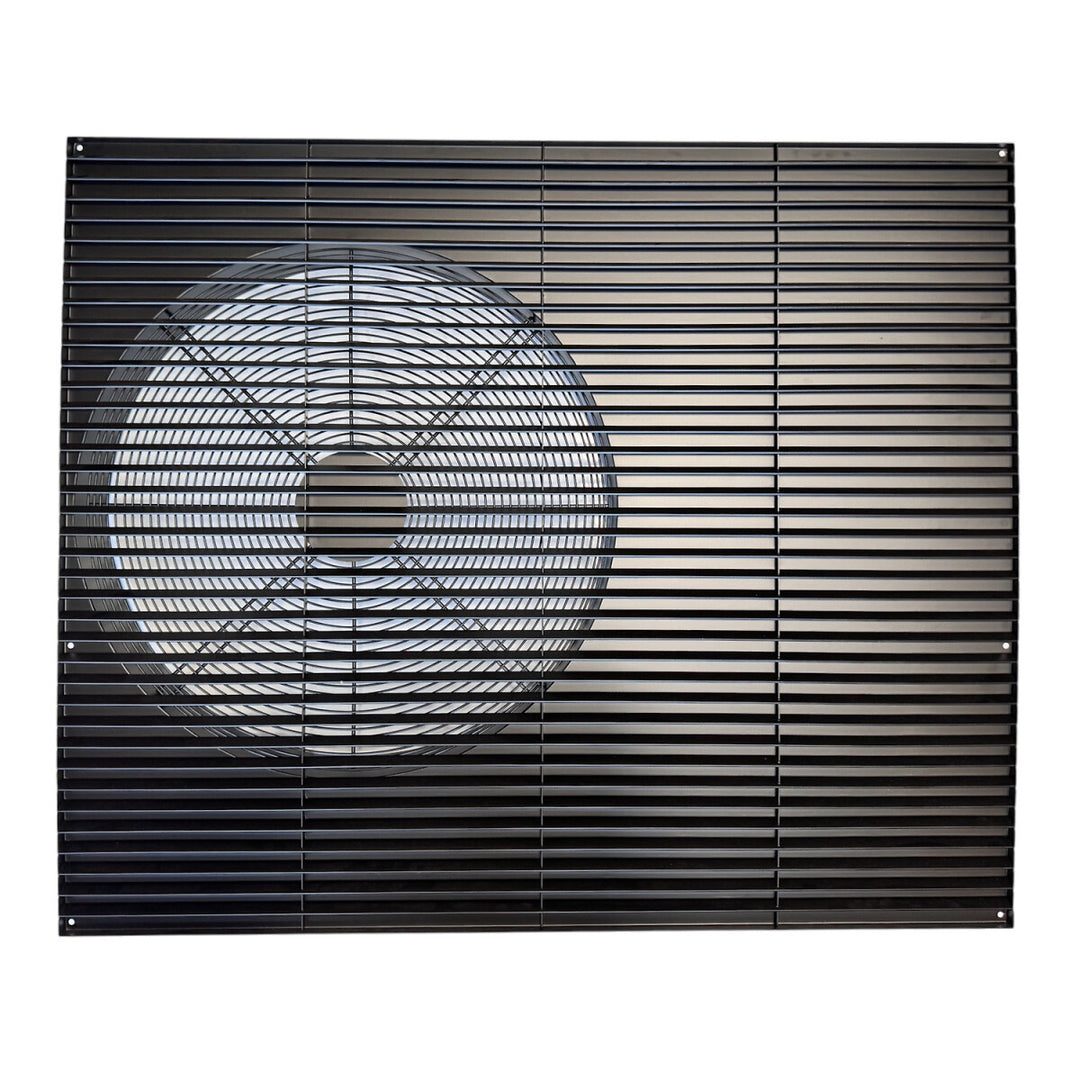 Abdeckung Gehäuse vorne Frontgrill feuerverzinkt für Wärmepumpe 6 kW, 9 kW und 12 kW HE-AI-290-00-000V-V03 | HOFMAN-ENERGY