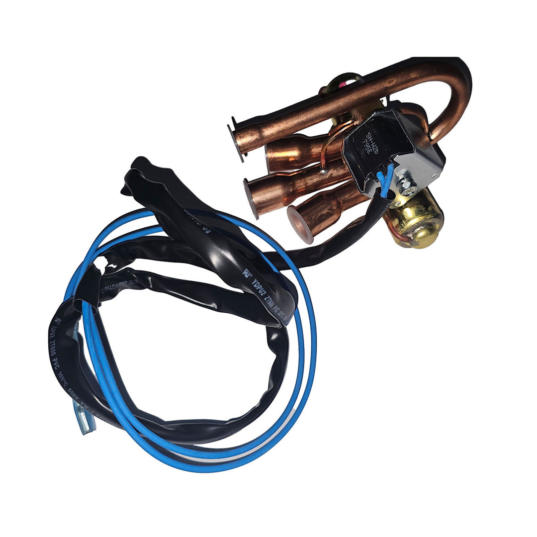 Vierwegeventil DSF-9B-410A（3*⌀15.88-⌀9.52）L1000, 250# für Wärmepumpe HE-AI