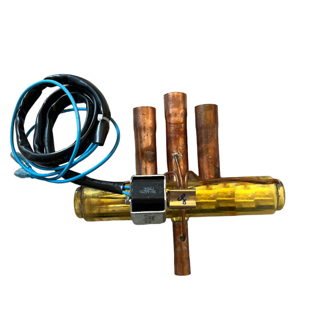 Vierwegeventil DSF-9B-410A（3*⌀15.88-⌀9.52）L1000, 250# für Wärmepumpe HE-AI