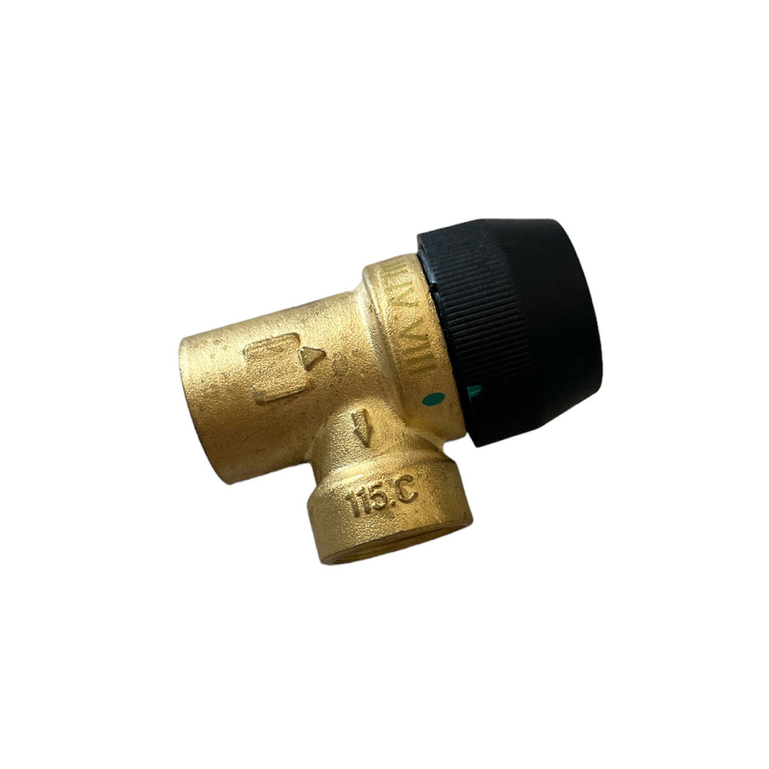 Sicherheitsventil DV1501 G1/2", 3BAR für Wärmepumpe HE-AI