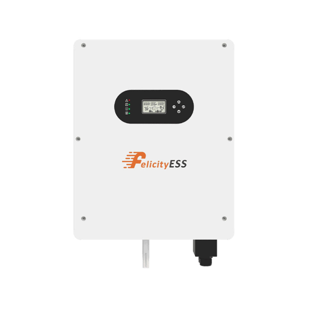 Wechselrichter Hochvolt, 10 kW, Ph:3, Notstromfähig: ja, Hybrid On/Off-Grid - T-REX-10KHP3G01 | Felicity Solar