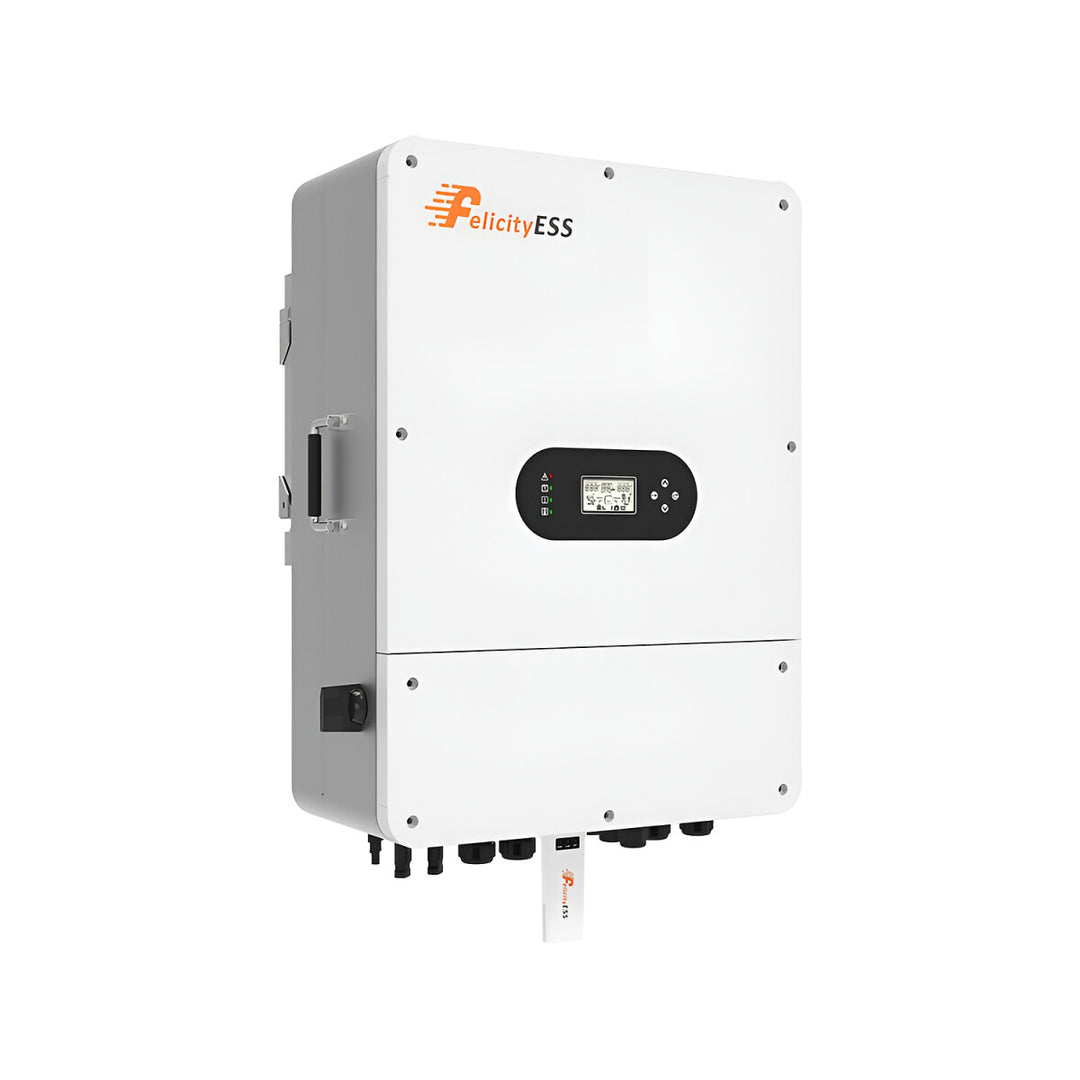 Wechselrichter Niedervolt, 10 kW, Ph:3, Notstromfähig: nein, Hybrid On/Off-Grid - T-REX-10KLP3G01 | Felicity Solar