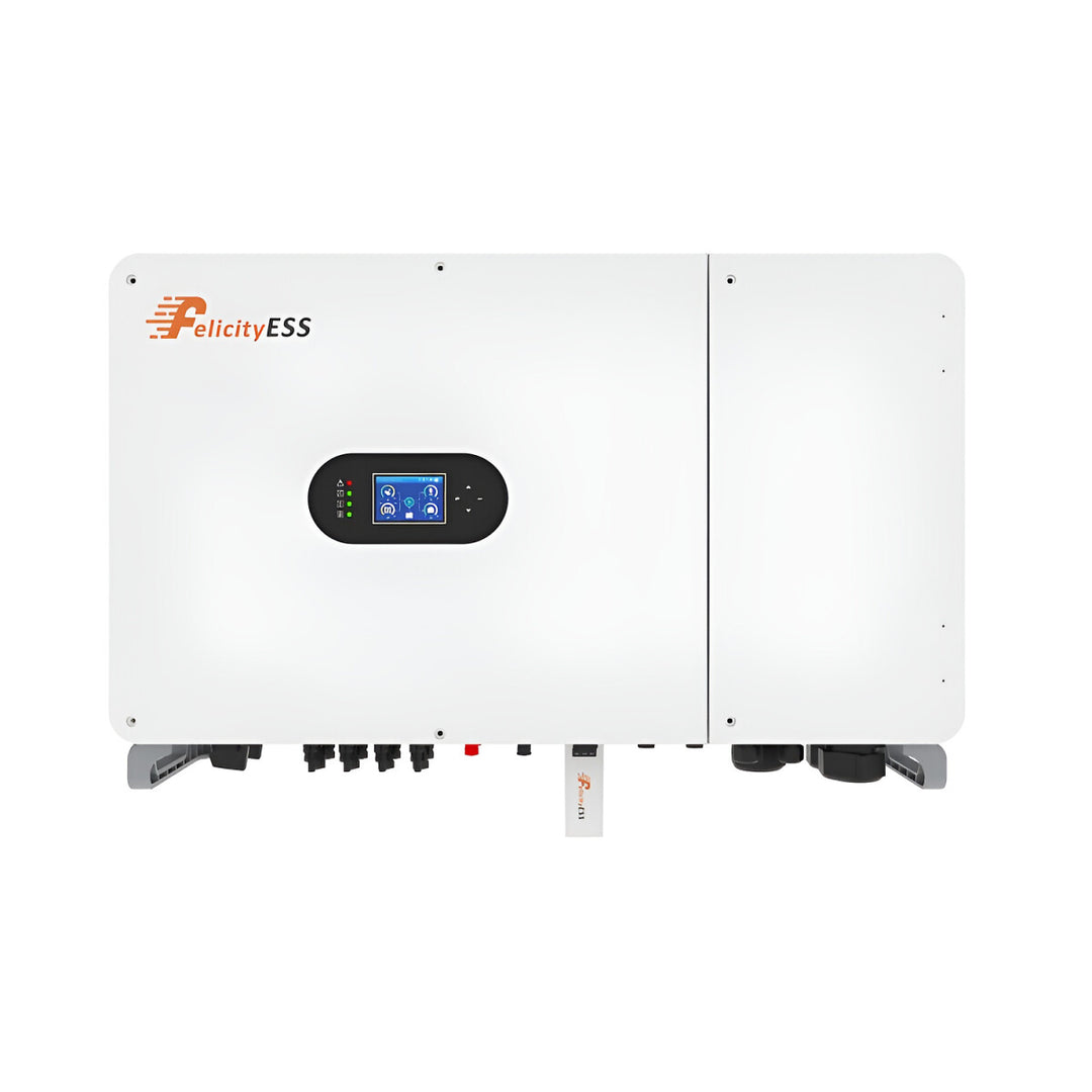 Wechselrichter Hochvolt, 50 kW, Ph:3, Notstromfähig: ja, Hybrid On/Off-Grid - T-REX-50KHP3G01 | Felicity Solar