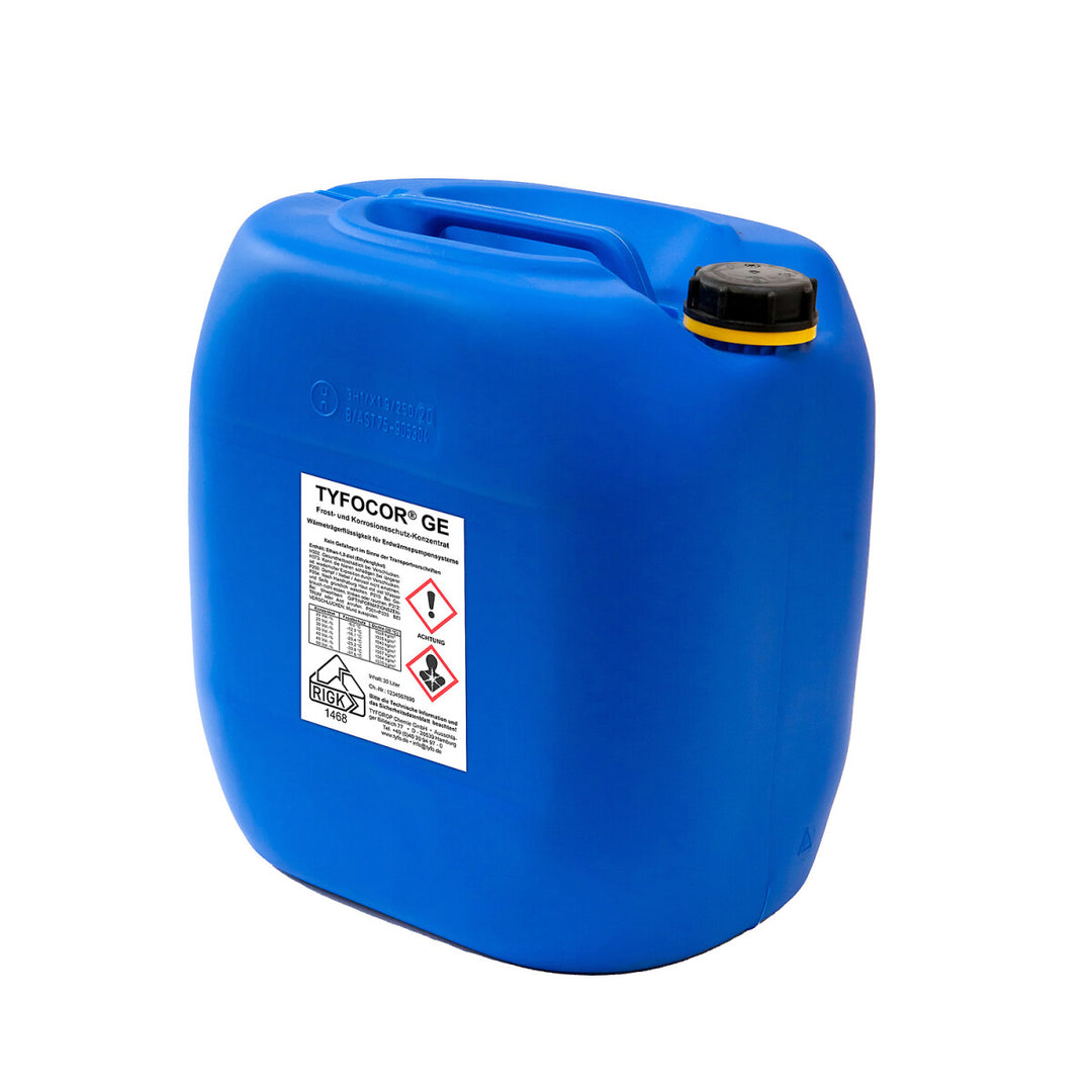 Frostschutzkonzentrat grün für Wärmepumpenanlagen 20L - Tyfocor GE