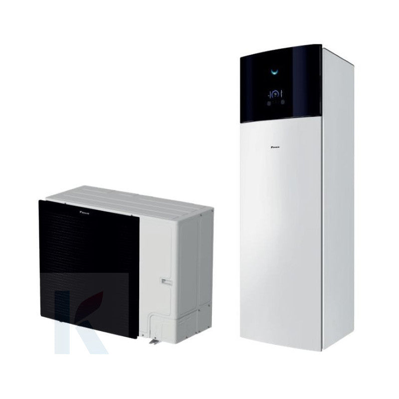 Solarics Daikin ERLA14DV3 + EBVX16S23D6V – BC Split Daikin Altherma 3 R F Floor Version 230L - - Einphasig