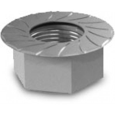 K2 Systems Sechskant-Flanschmutter M10