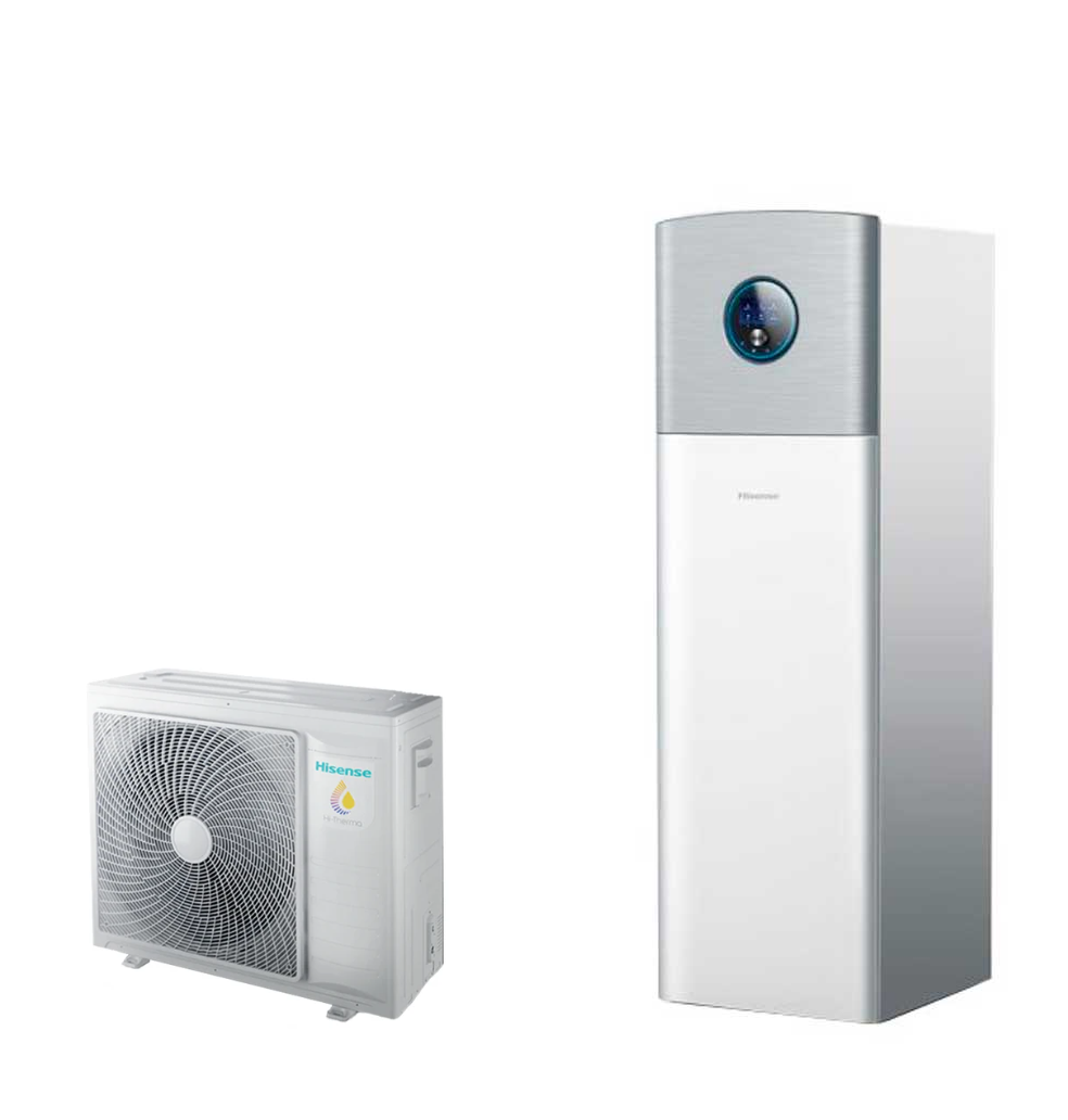 Hisense AHW-080HCDS1 + AHS-080HCDSAA-23 – Hi-Therma R32 Integra Split-Wärmepumpe
