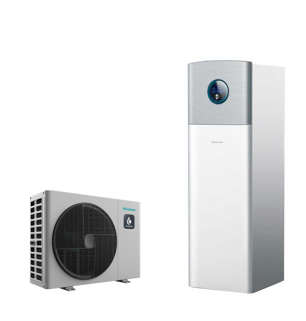 Hisense AHW-120HEDS1 + AHS-120HEDSAA-23 – Hi-Therma R32 Integra Split-Wärmepumpe