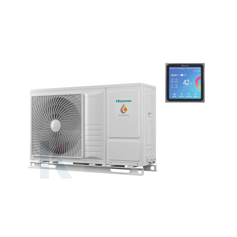 Solarics Hisense AHZ-100HCDS1 – Hi-Therma R32 Monoblock Wärmepumpe