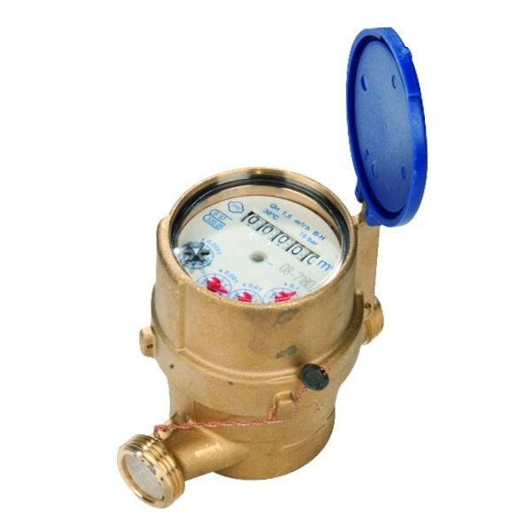 Wasserzähler Direktablesung Trockenzifferblatt Modell darf 1 1/4"