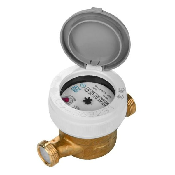 Wasserzähler direkte Ablesung nasses Zifferblatt Modell dbrf 1/2"