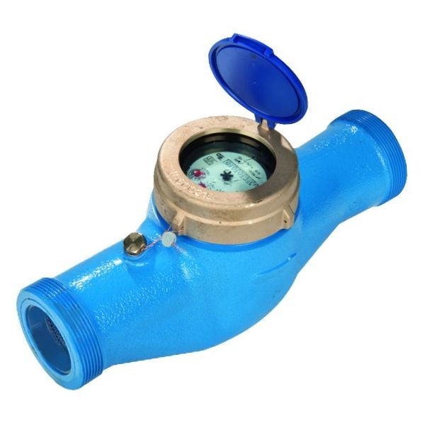 Wasserzähler direkte Ablesung nasses Zifferblatt Modell obrf 2"