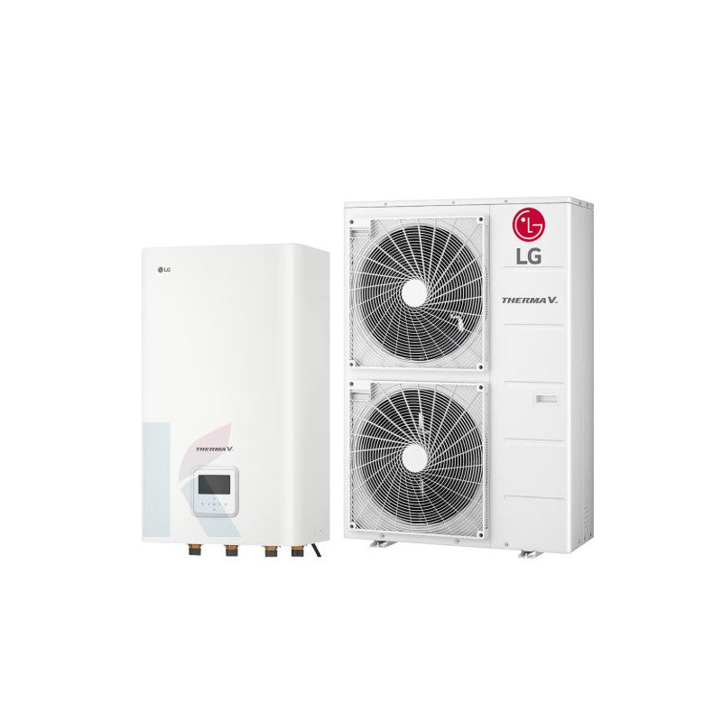 Solarics Lg HU163MRB.U30 + HN1600MC.NK1 – Hidrosplit Therma V Wärmepumpe mit Hidrokit R32