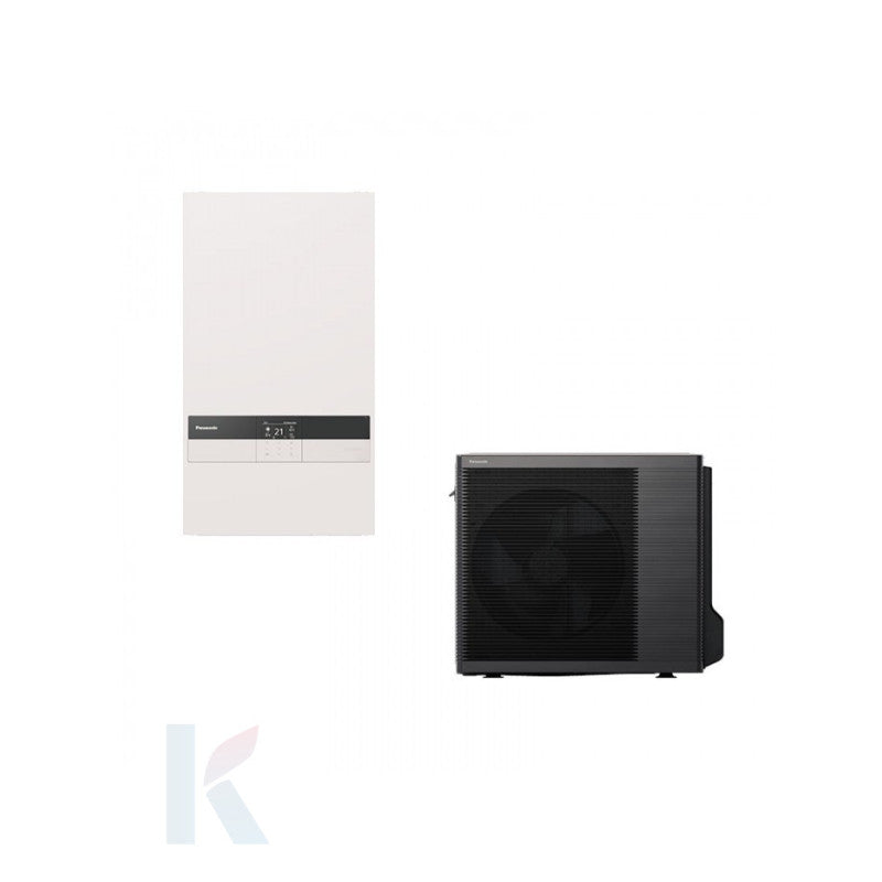 Solarics Panasonic Set-WC16K6E5 – Aquarea High Performance Split Wärmepumpe Set Einphasig K Series R32